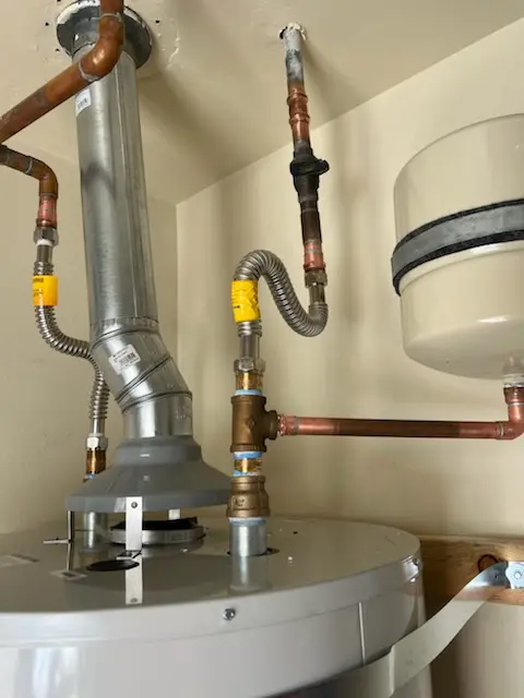 Water heater installation and plumbing repair in Clark